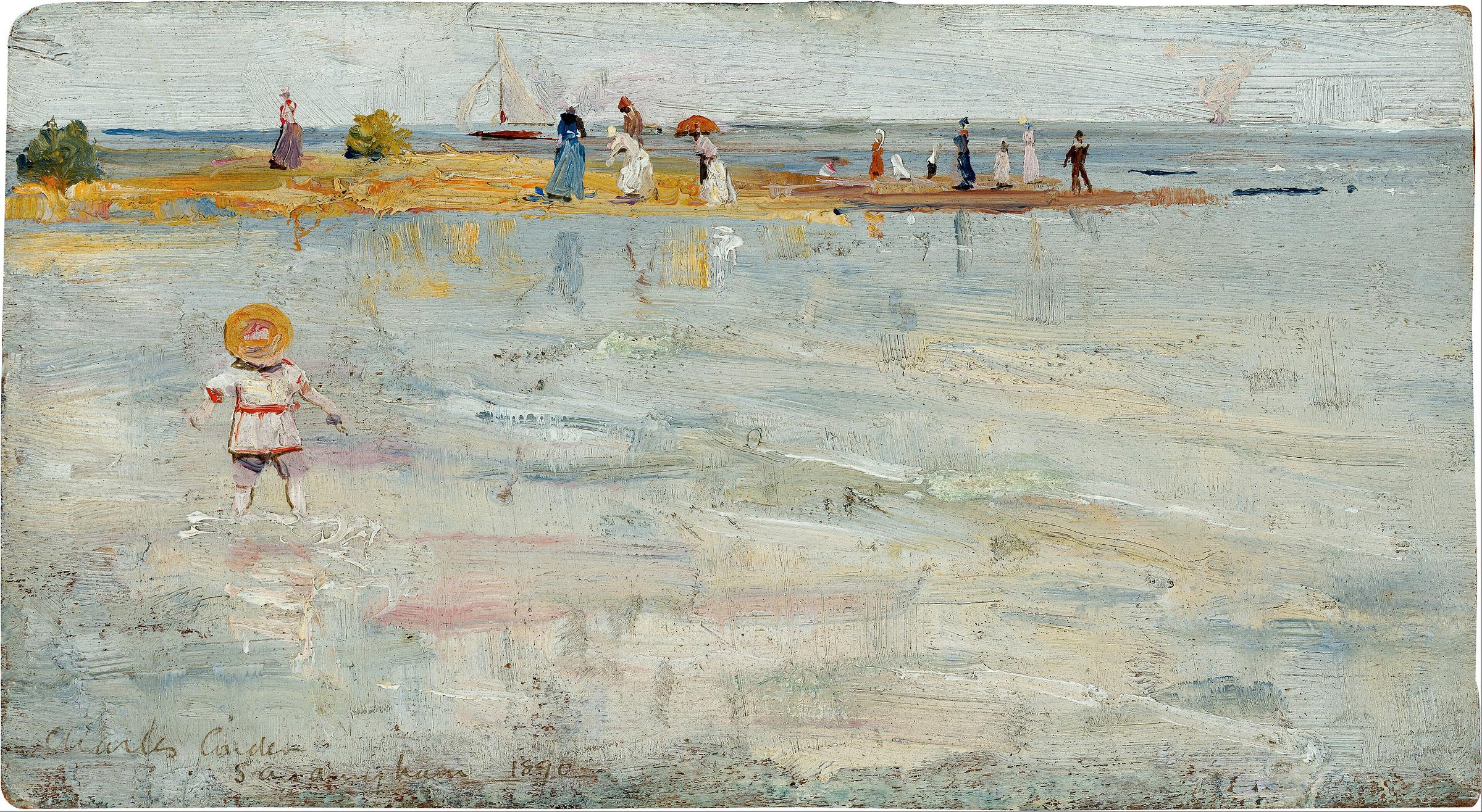 Ricketts Point, Beaumaris, painted by Charles Conder in 1890
